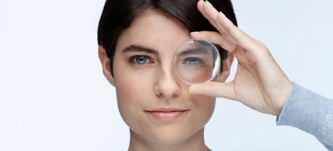 For the purposes of vision correction, hard lenses can be used