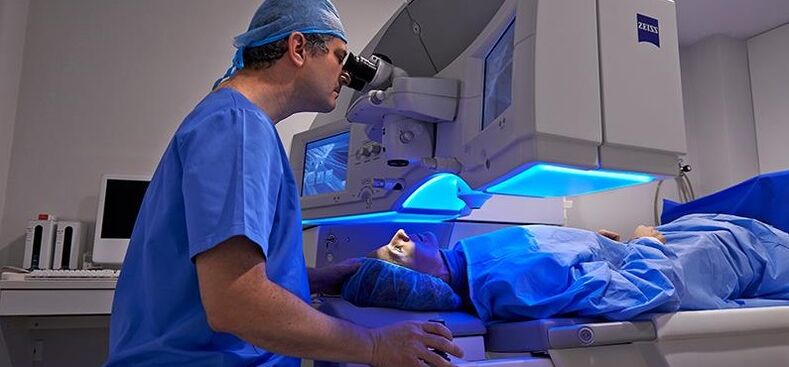The laser vision correction does not last long and has a small list of side effects